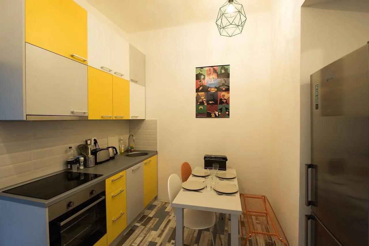 Comics Style Private Rooms Prague Hostel