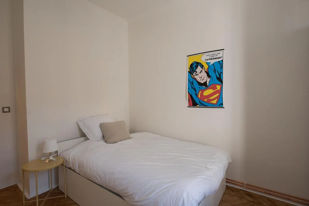Hostel Comics Style Private Rooms Prague Czech Republic